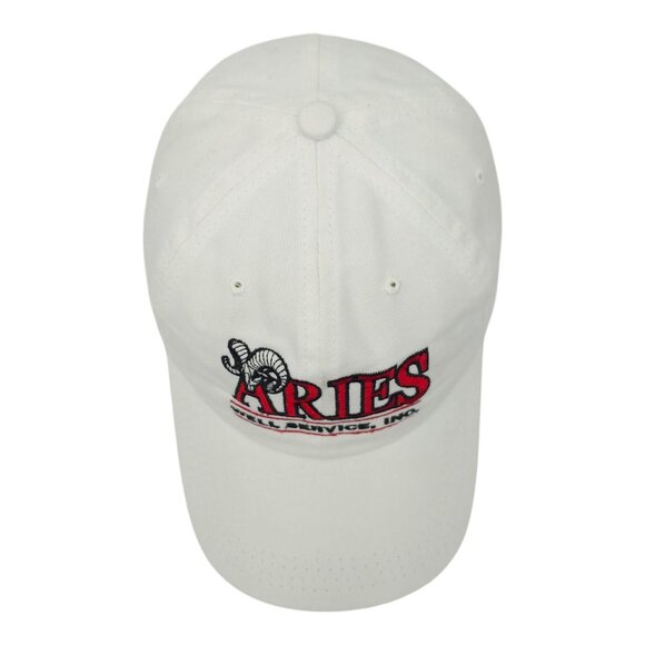Aries Well Service Embroidered Adjustable Tuck Strap Cap Trucker Baseball Hat - Picture 6 of 13